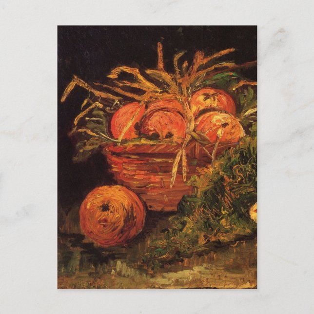Apples, Meat and a Roll by Vincent van Gogh Postcard (Front)
