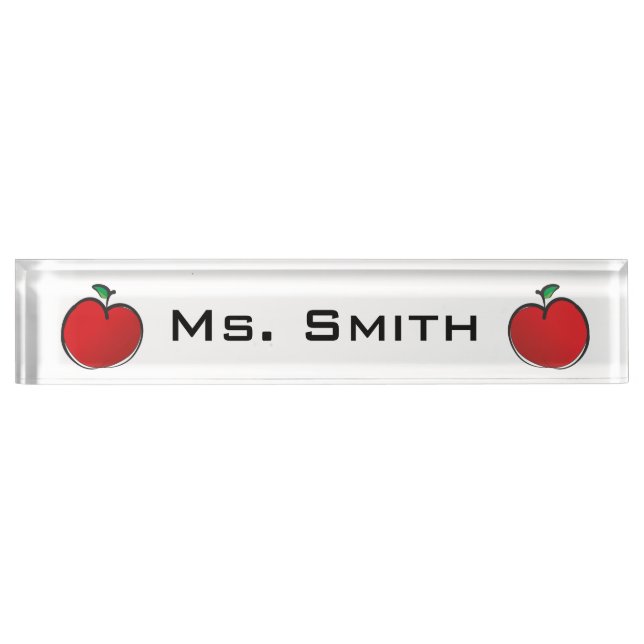 Apples Nameplate (Front)