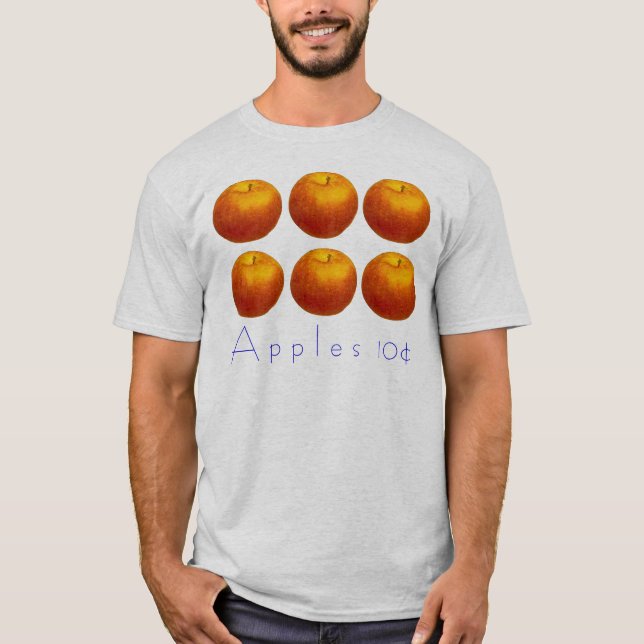 apples nb, A p p l e s  10¢ T-Shirt (Front)