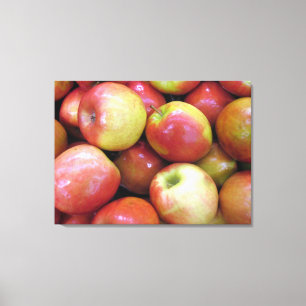 Apples on Canvas Print