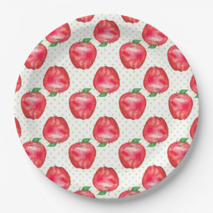 Apples Paper Plate