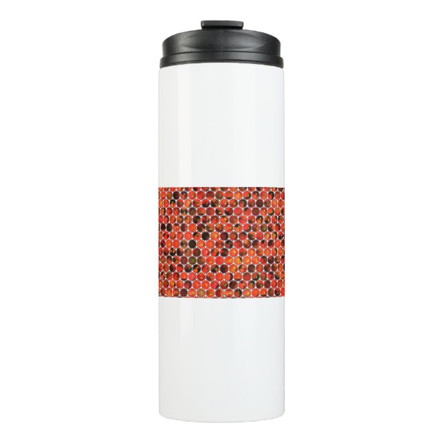 Apples Pattern artwork Thermal Tumbler (Front)