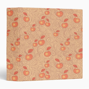 Apples Pattern Binder