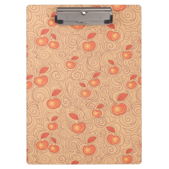 Apples Pattern Clipboard (Front)
