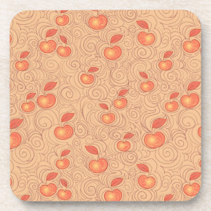 Apples Pattern Coaster