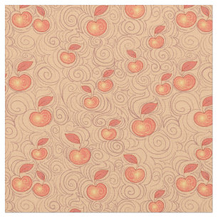 Apples Pattern Fabric