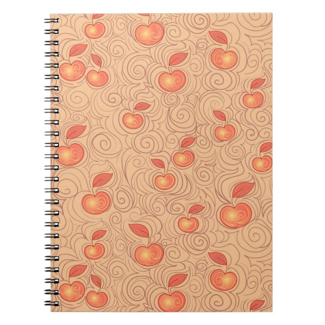 Apples Pattern Notebook (Front)