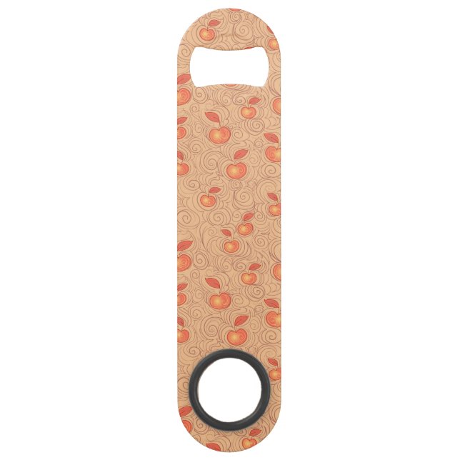 Apples Pattern Speed Bottle Opener (Front)