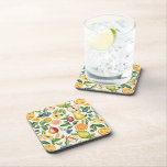 Apples Pears Blueberries Oranges Fruits Coaster<br><div class="desc">Apples Pears Blueberries Oranges Fruits Kitchen</div>