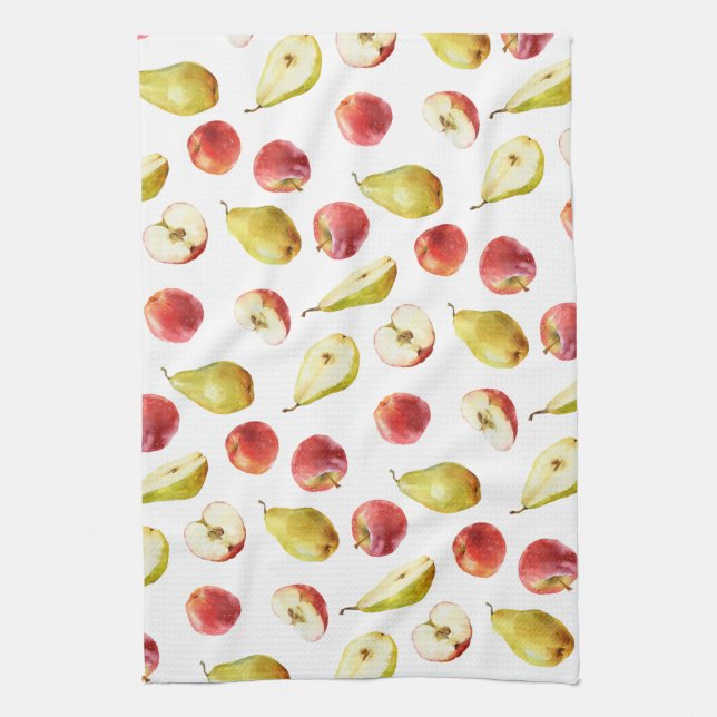 Apples & Pears Kitchen Towel (Vertical)