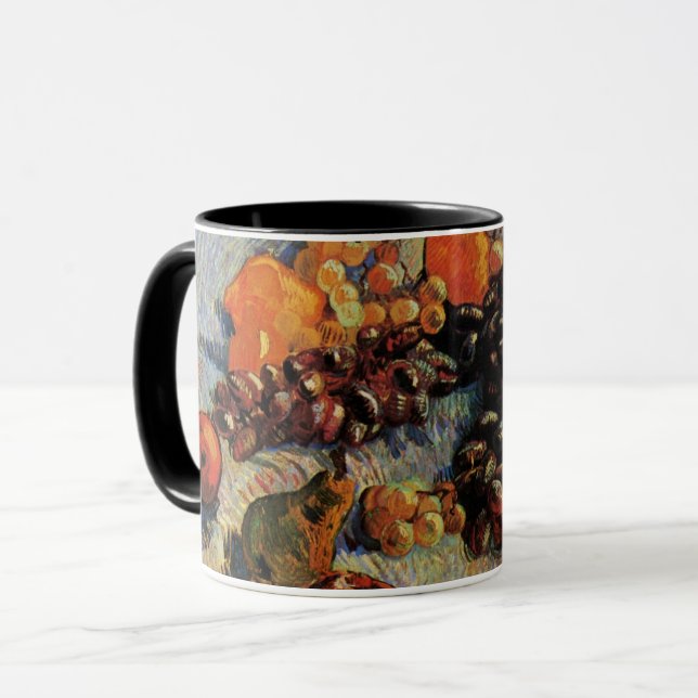 Apples, Pears, Lemons, Grapes by Vincent van Gogh Mug (Front Left)