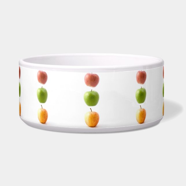Apples Pet Bowl (Front)