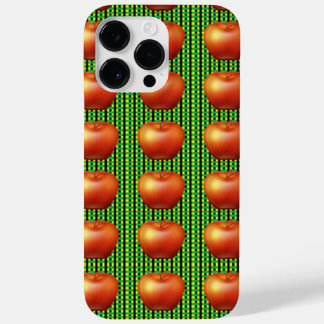 Apples Plaid Case-Mate iPhone 14 Pro Max Case