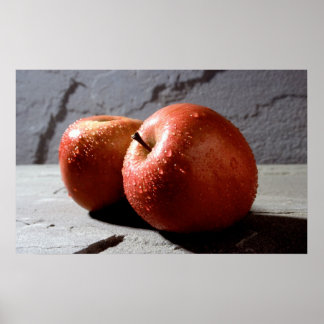 apples poster print