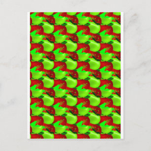 Apples Swatch Postcard