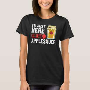 Applesauce Apple Sauce Cake Recipe Dessert Unsweet T-Shirt
