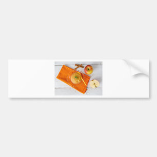 Applesauce with cinnamon and orange spoon bumper sticker