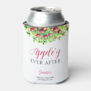 Appley Ever After Apple Fall Bridal Shower  Can Cooler