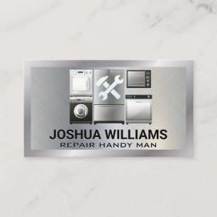 Appliance Furniture   Handyman Repair Business Card