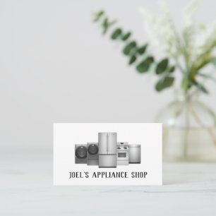 Appliance Installation and Repair Business Card