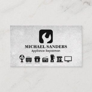 Appliances   Repairmen Business Card