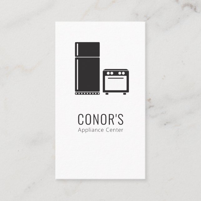 Appliances Service & Repair Business Card (Front)