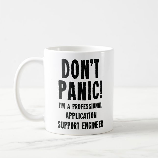 Application Support Engineer Coffee Mug (Left)