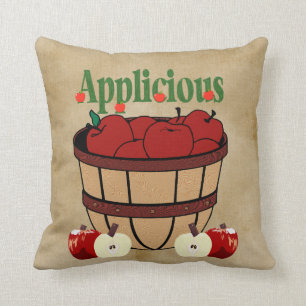 Applicious Throw Pillow