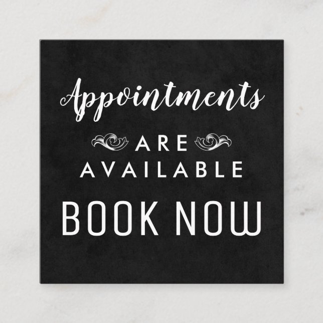 Appointment Card (Front)