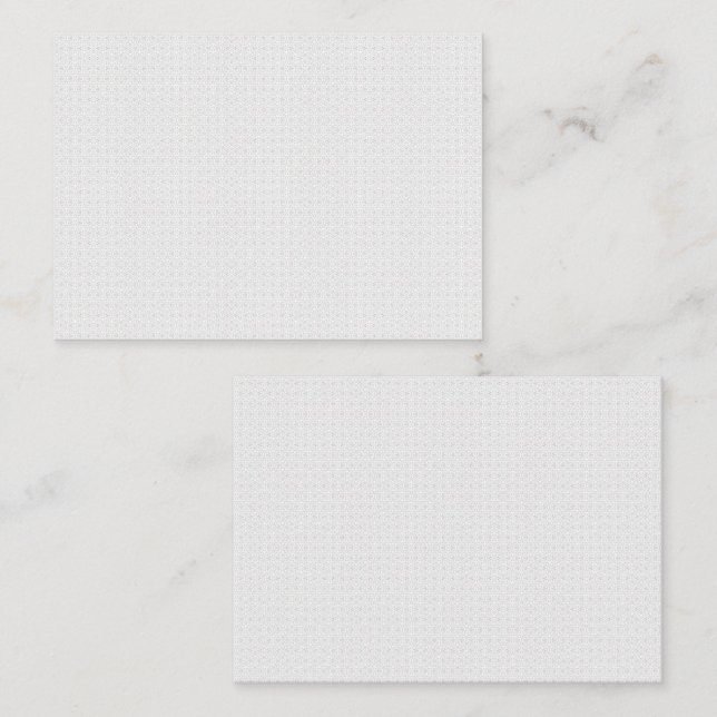 Appointment Cards | Minimal White Design (Front/Back)