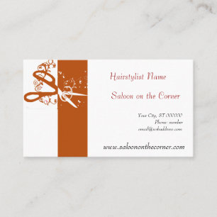 APPOINTMENT Classic  Scissors Salon Hair Stylist Card