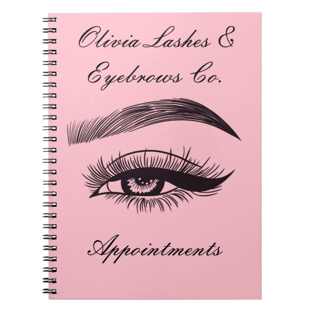 APPOINTMENT COSMETOLOGIST NOTEBOOK (Front)