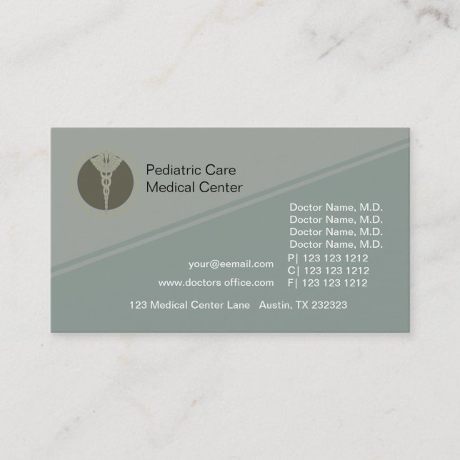 Appointment Medical Doctor's Office Patient Care (Front)