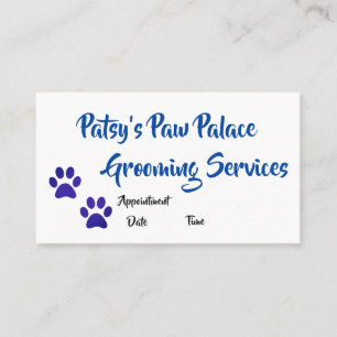 Appointment Reminder Business Card