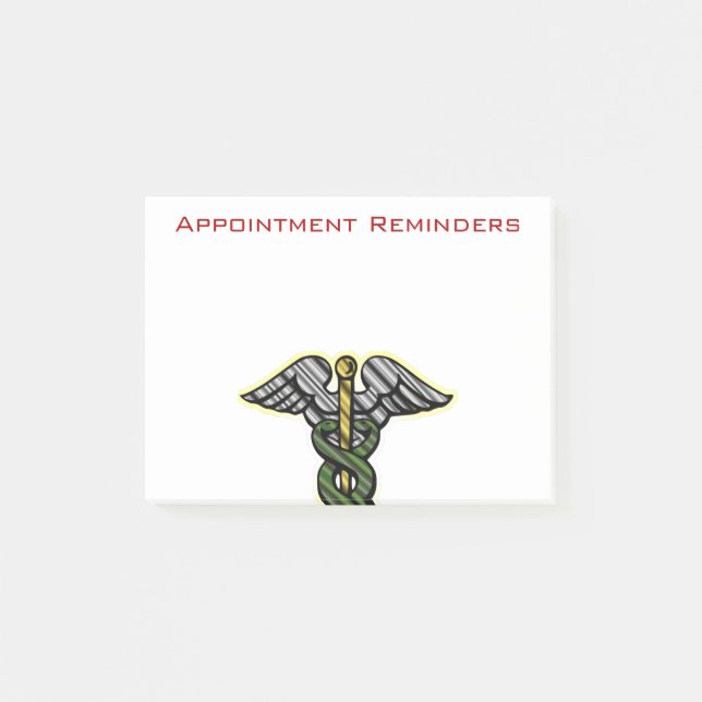 Appointment Reminder Post-It Notes (Front)