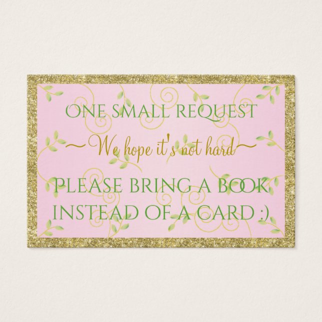 Apporter un livre "Oiseaux dorés/P" Insérer une ca (Devant)