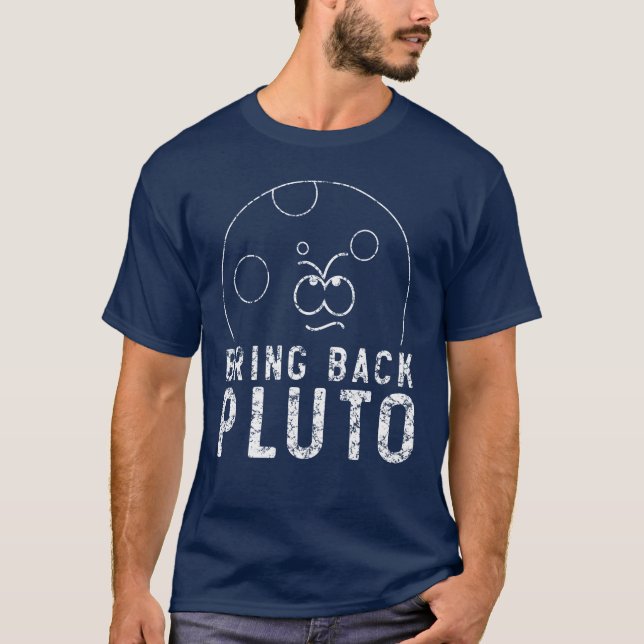 Apportez à Pluton le T-shirt arrière (Devant)