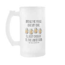 Apportez-moi des tasses de verre givré Mug
