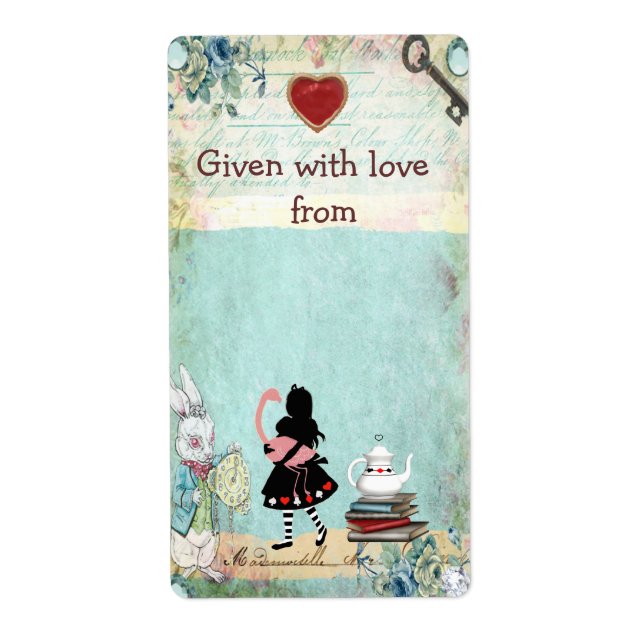 Apportez un livre Alice au pays des merveilles (Devant)