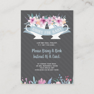 Apportez Une Carte De Livre, Un Baby shower De Tea
