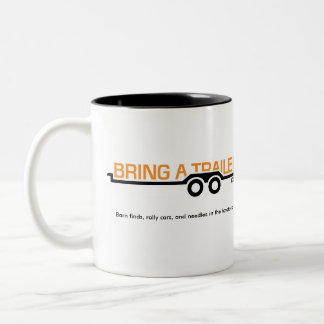 Apportez une tasse de remorque