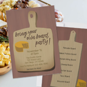 Apportez votre propre dîner à la carte