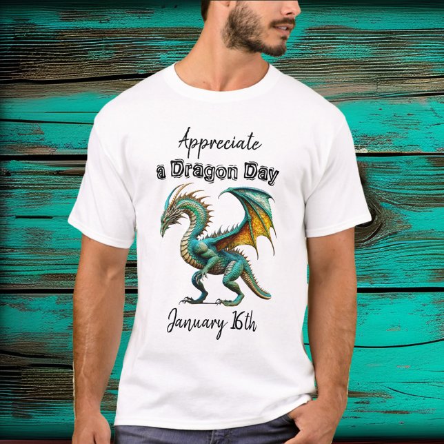 Appreciate a Dragon Day Funny Holiday Shirt (Creator Uploaded)