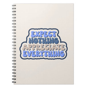 Appreciate Everything Gratitude Notebook