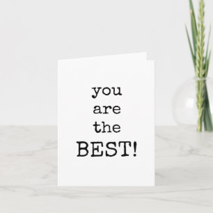 Appreciation Card, Minimalist, Coworker, Friend Card