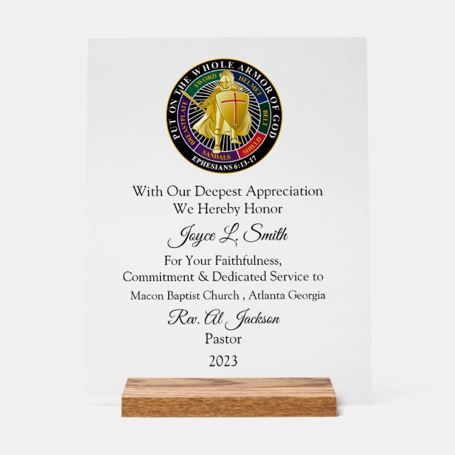 Appréciation de l'Église (Recto)