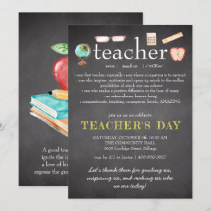 Appréciation de l'enseignant   Invitation du jour 