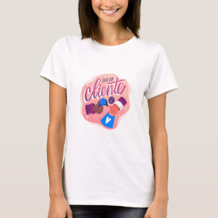 Appréciation du client Dia do Cliente TShirt Desig