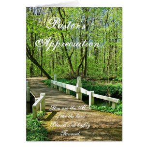 Appréciation du pasteur