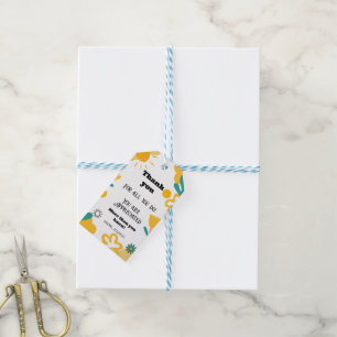 Appreciation favour tag boho groovy teacher gift